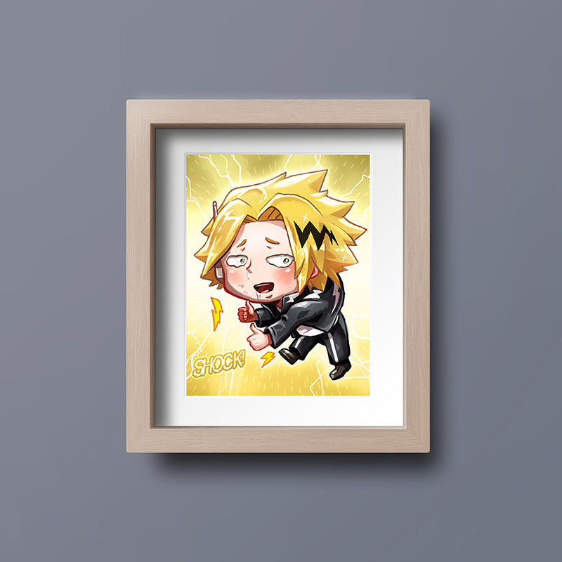 Denki Kaminari Chargebolt Mini Print