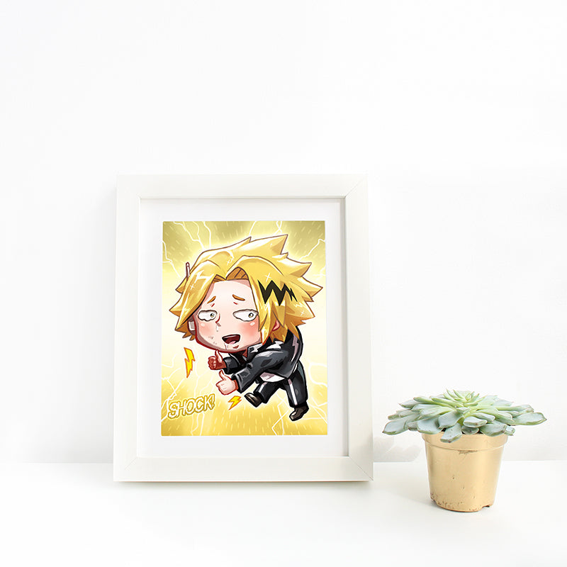 Denki Kaminari Chargebolt Mini Print