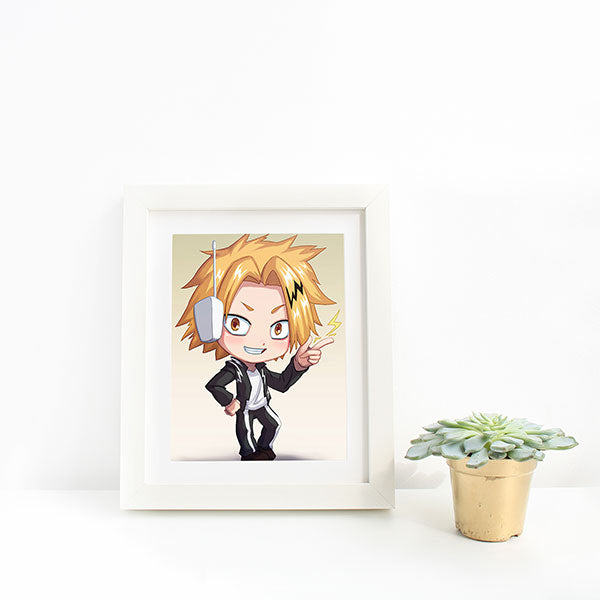 Denki Chibi Mini Print - nayukidraws