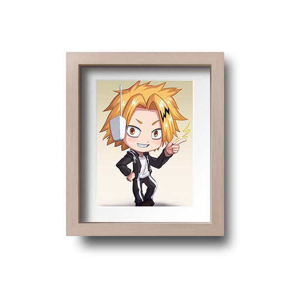 Denki Chibi Mini Print - nayukidraws