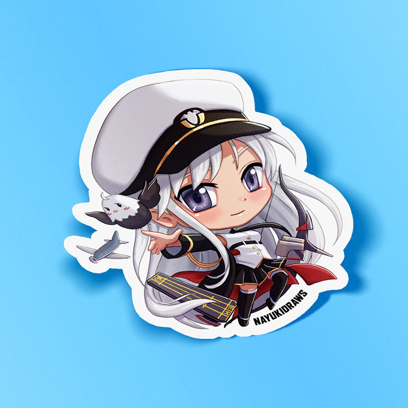 Enterprise Vinyl Sticker - nayukidraws