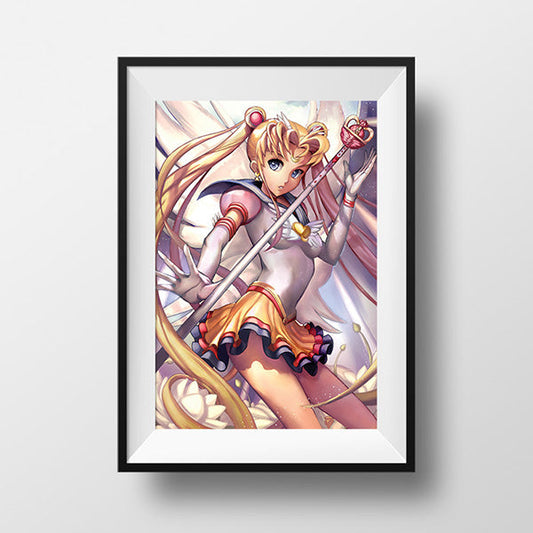 Eternal Sailor Moon Poster Print - nayukidraws