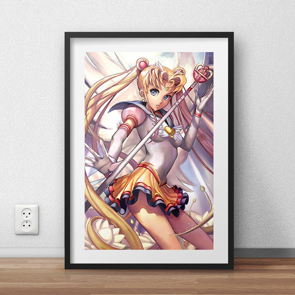 Eternal Sailor Moon Poster Print - nayukidraws
