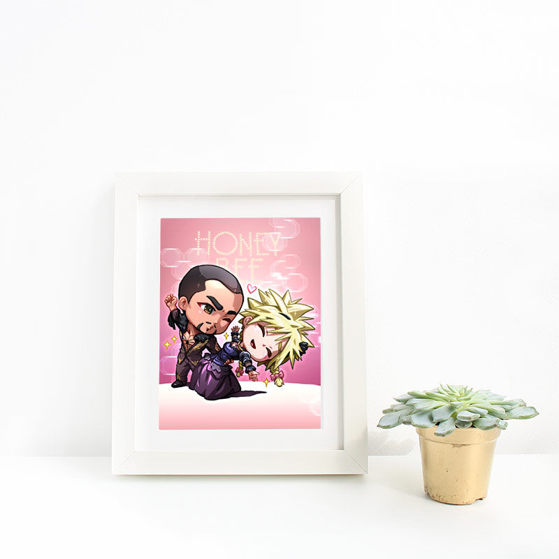 Andrea Rhodea & Cloud Mini Print