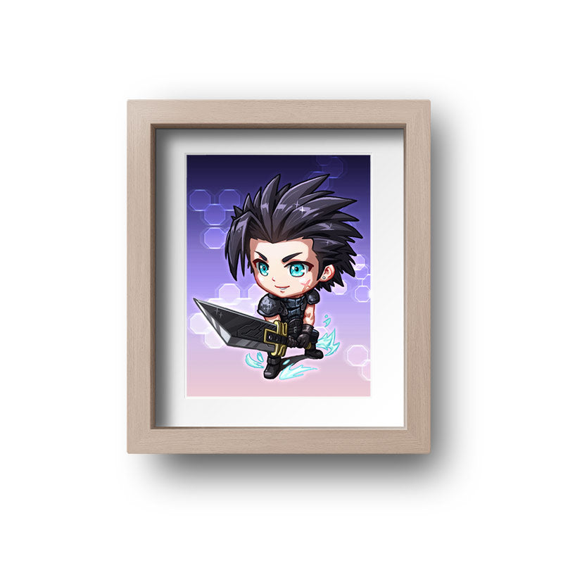 Zack Fair Mini Print