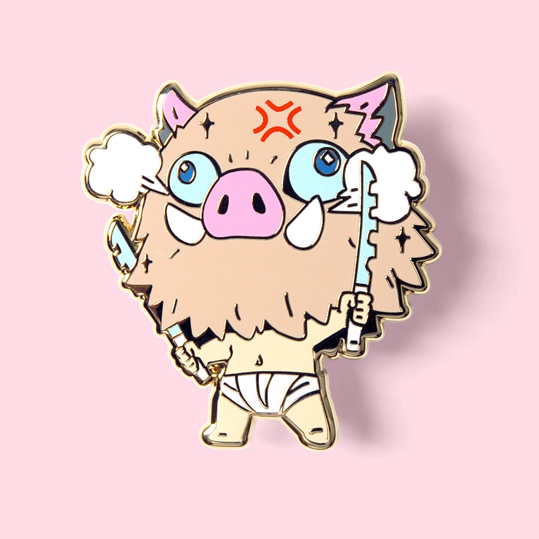 Inosuke Enamel Pin