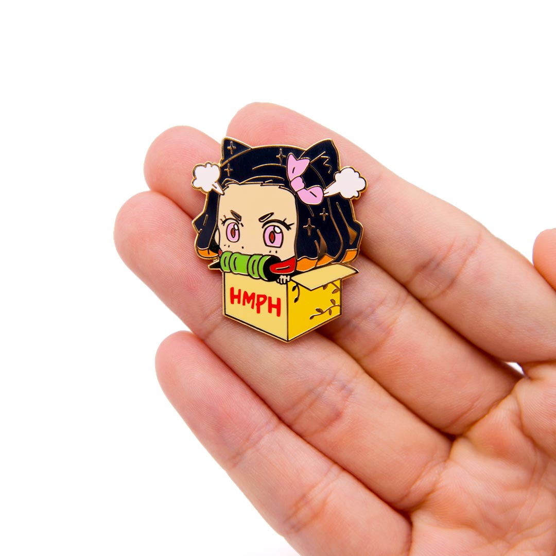 Nezuko Box HMPH Enamel Pin