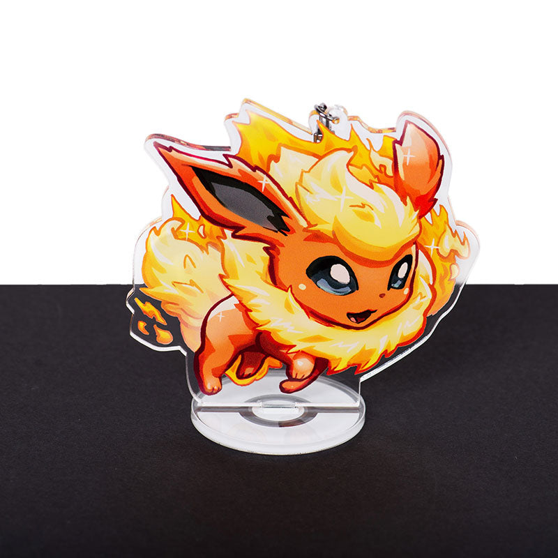 Pocket Flame Fox Acrylic Standee