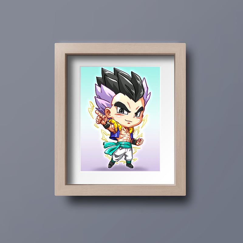 Gotenks Mini Print