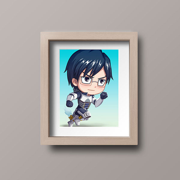 Iida Chibi Mini Print - nayukidraws