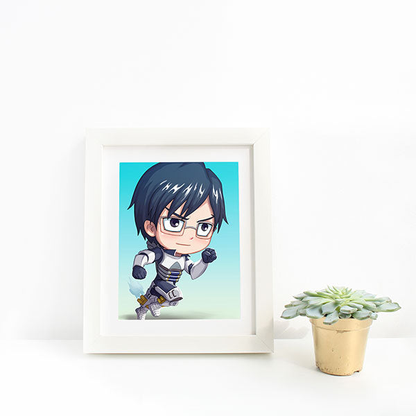 Iida Chibi Mini Print - nayukidraws