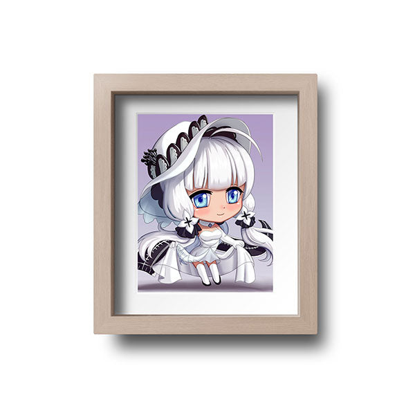 Illustrious Chibi Mini Print - nayukidraws