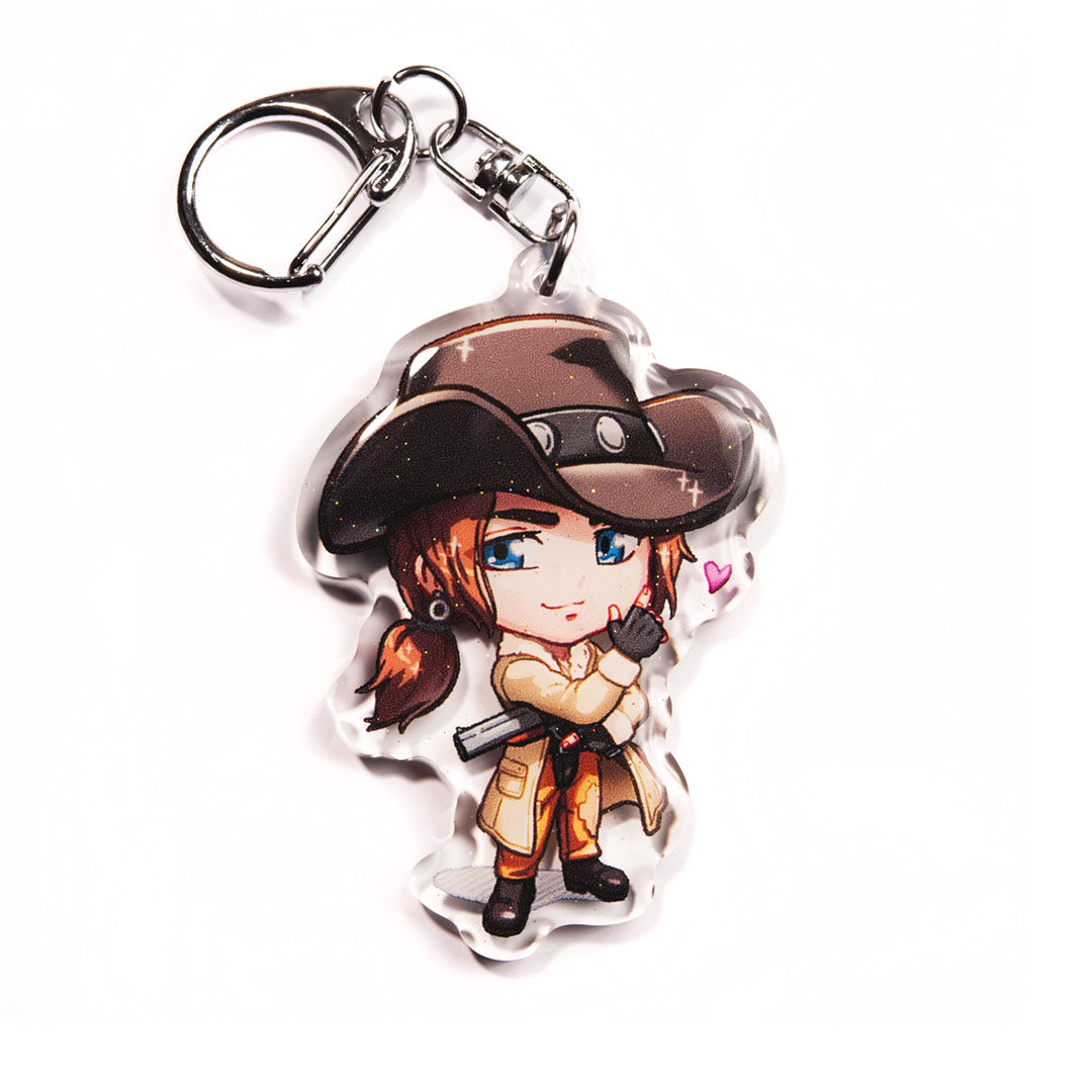 FF8 Acrylic Charm Keychain FULL SET [9 PCS]