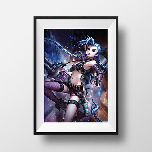 Jinx Poster Print - nayukidraws