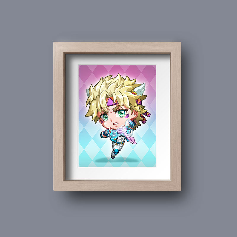 Caesar Zeppeli Mini Print