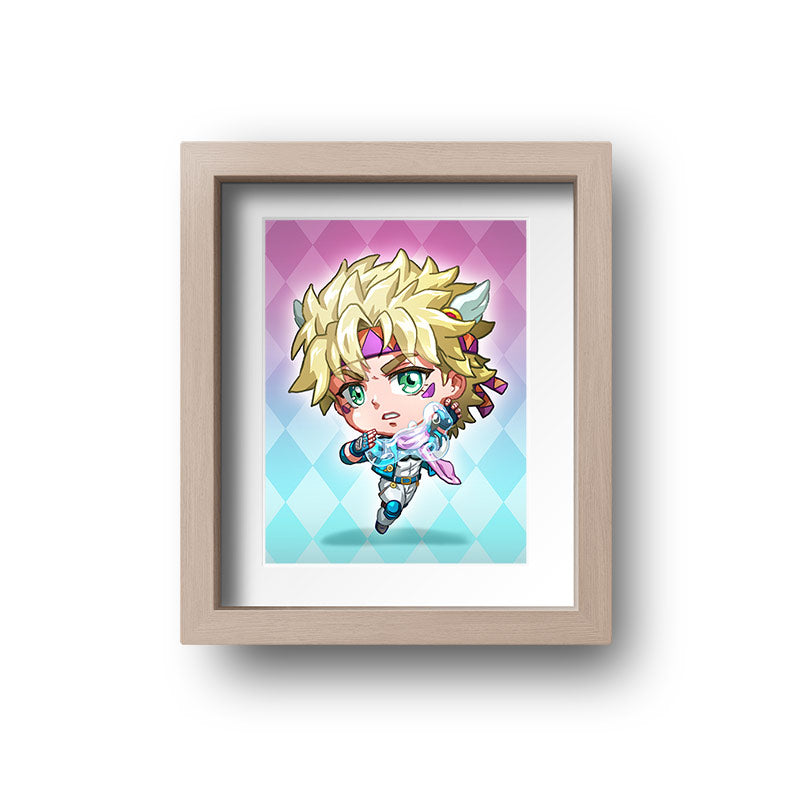 Caesar Zeppeli Mini Print