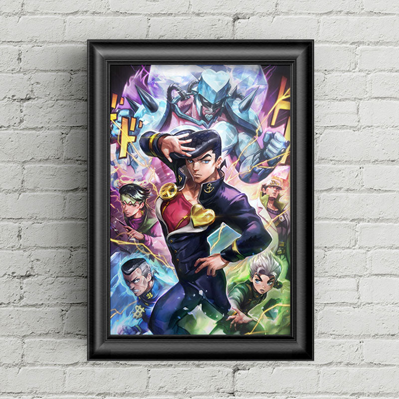 In A Silent Way jojo bizzare adventure jojo stand (colored) Metal Print  for Sale by PutraXh