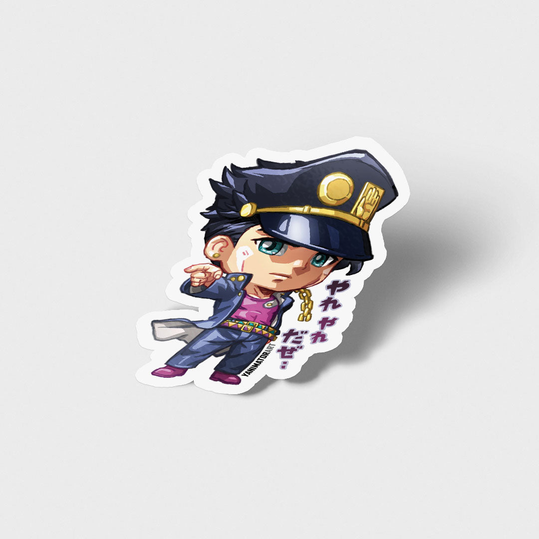 Jotaro Sticker Jotaro Kujo Vinyl Sticker – YanimatorART