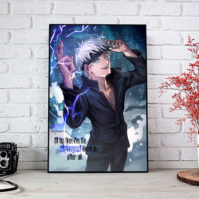 Satoru Gojo Poster Print – YanimatorART