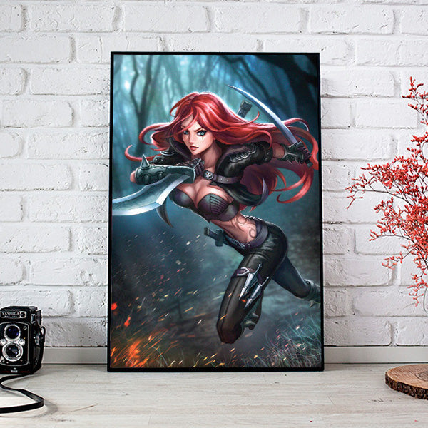 Katarina Poster Print - nayukidraws