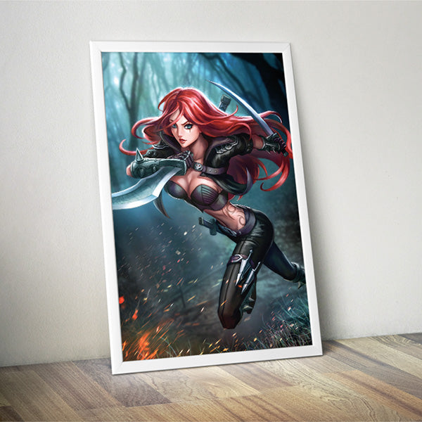 Katarina Poster Print - nayukidraws