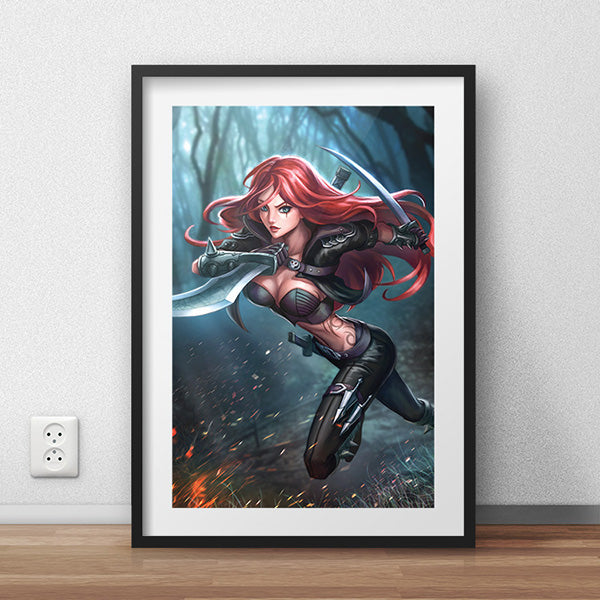 Katarina Poster Print - nayukidraws