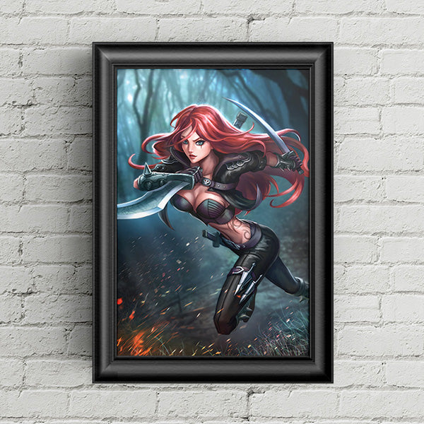 Katarina Poster Print - nayukidraws