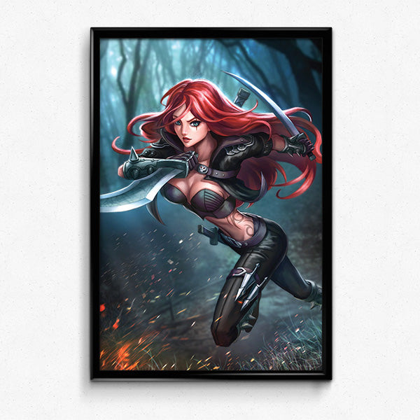 Katarina Poster Print - nayukidraws