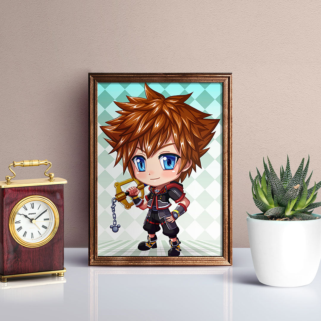 Sora Chibi Mini Print - nayukidraws