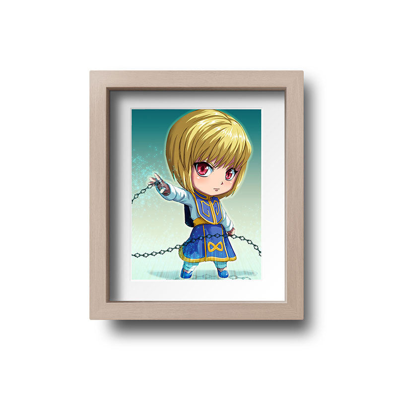 Kurapika Chibi Mini Print - nayukidraws