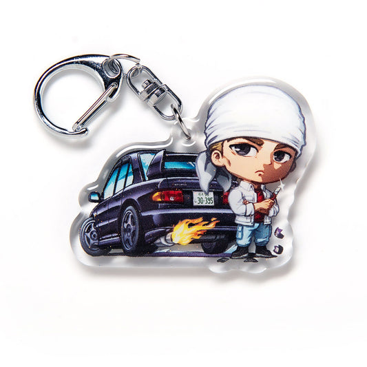 Kyoichi Sudo Lancer Evo 3 Evolution III CE9A Character Acrylic Charm Keychain