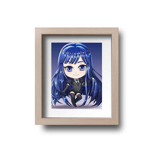 Lapis Lazuli Chibi Mini Print - nayukidraws