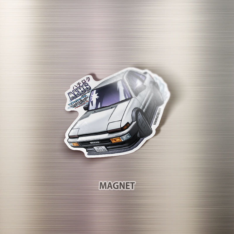 AE86 Coupe Shinji Trueno GT-Apex Magnet