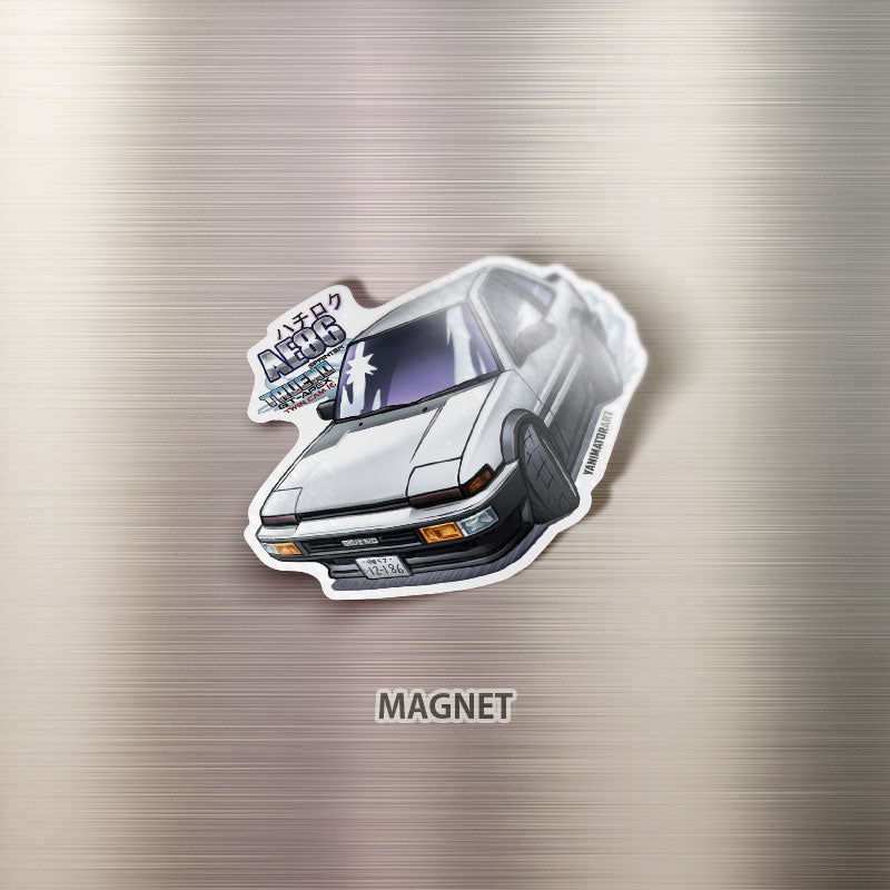 Initial D Cars - T Magnet FULL SET [11 PCS] – YanimatorART