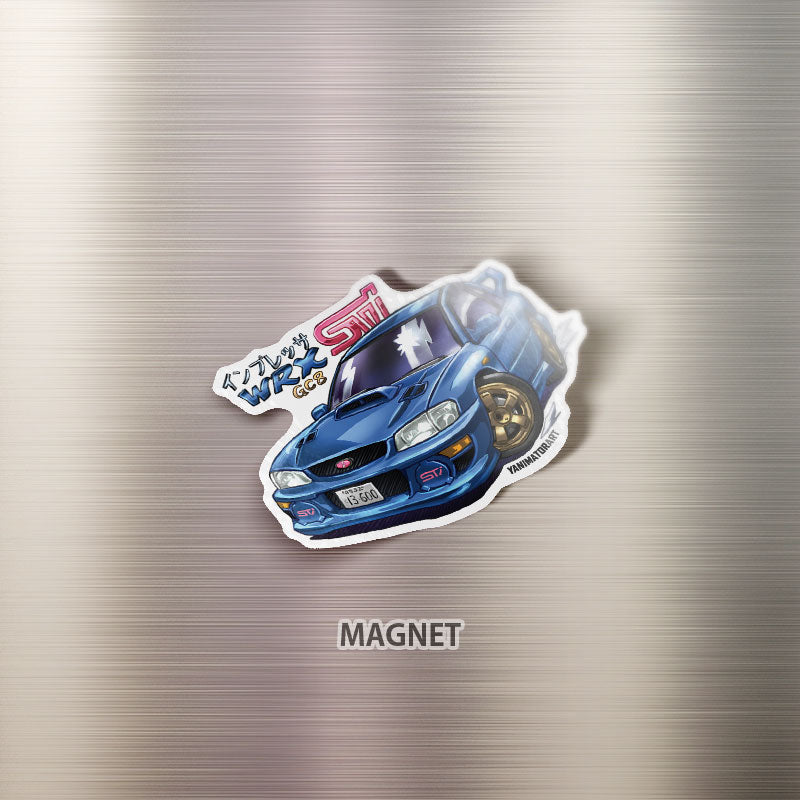 GC8 Impreza WRX STI Type R Blue Magnet