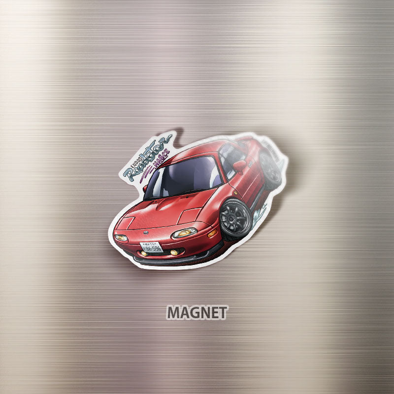 MX-5 Miata Eunos Roadster NA6CE Red Magnet