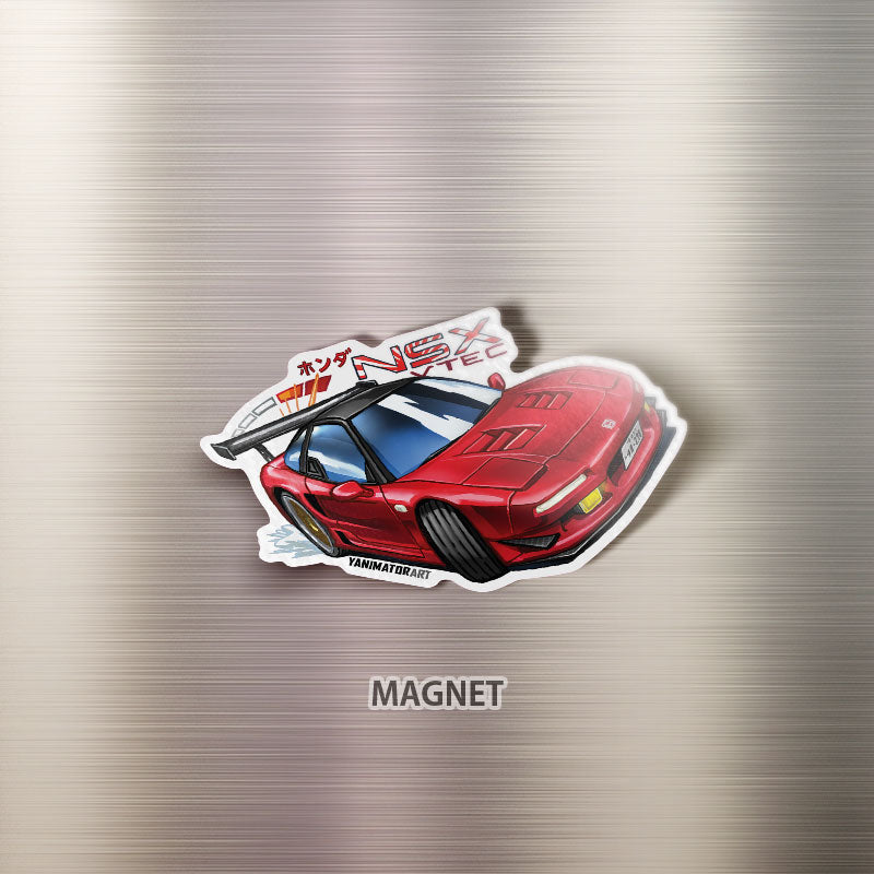 Initial D Cars - Hon/Ac Magnet FULL SET [5 PCS]