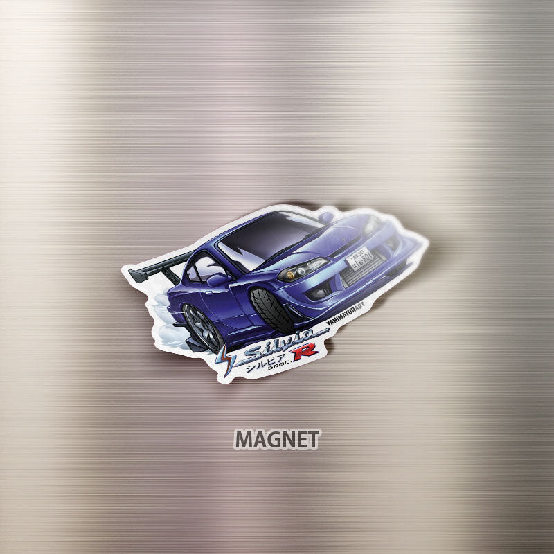 S15 Silvia Spec-R w Aero Blue Magnet