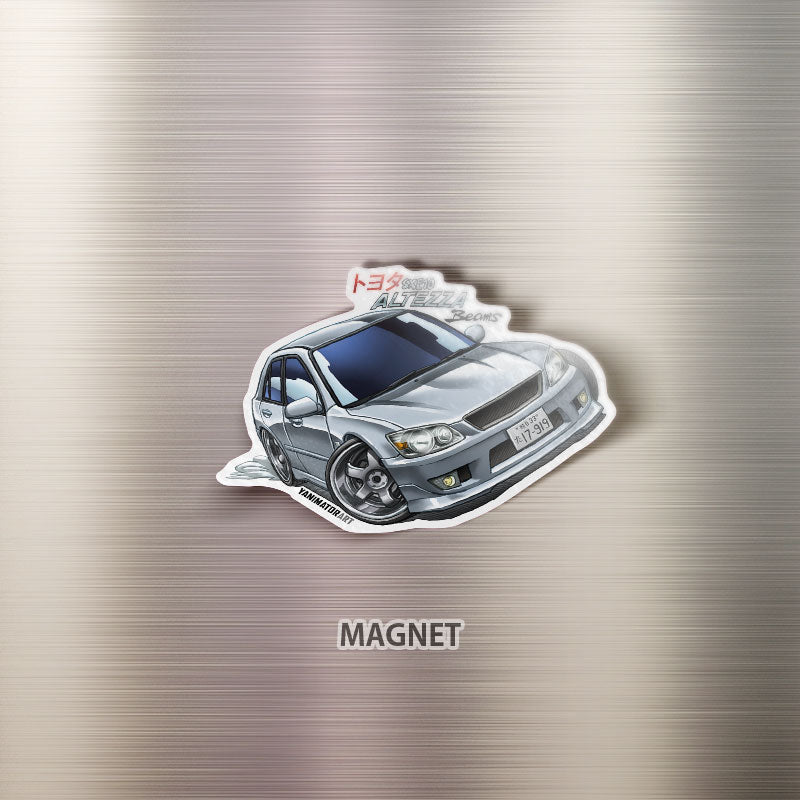 SXE10 Altezza RS200 / IS300 Silver Magnet