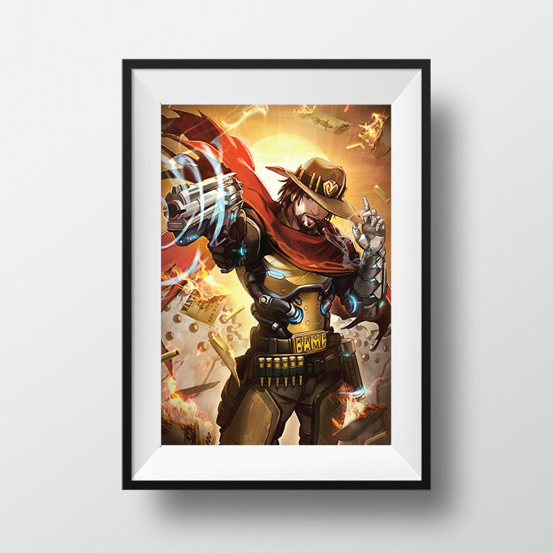 McCree Poster Print YanimatorART