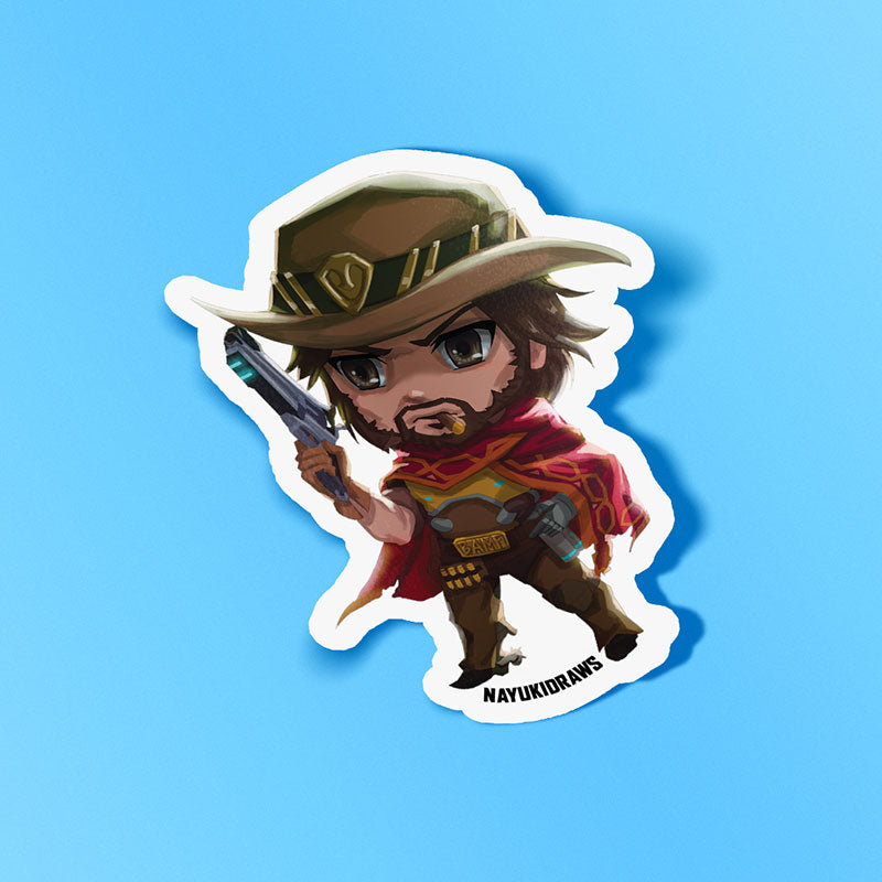 McCree Vinyl Sticker