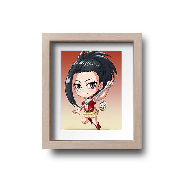 Momo Chibi Mini Print - nayukidraws