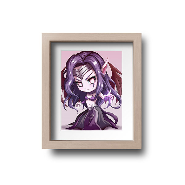 Morgana Chibi Mini Print - nayukidraws