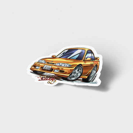 240SX Silvia Q's S14 Vinyl Sticker