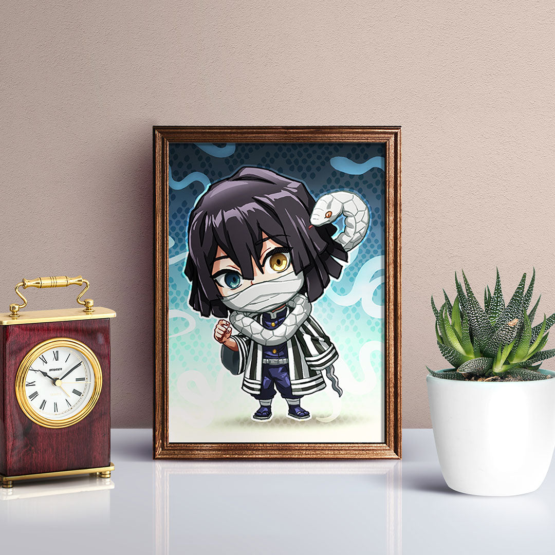 Obanai Iguro Mini Print