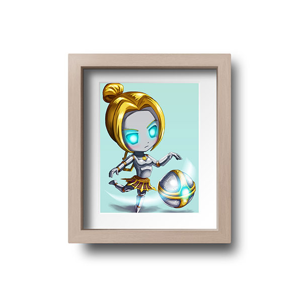 Orianna Chibi Mini Print - nayukidraws