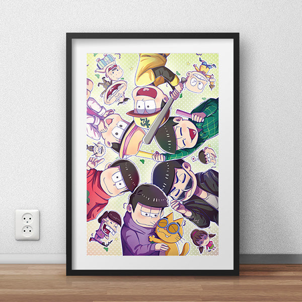 Osomatsu-san Poster Print - nayukidraws