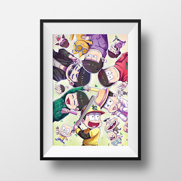 Osomatsu-san Poster Print - nayukidraws