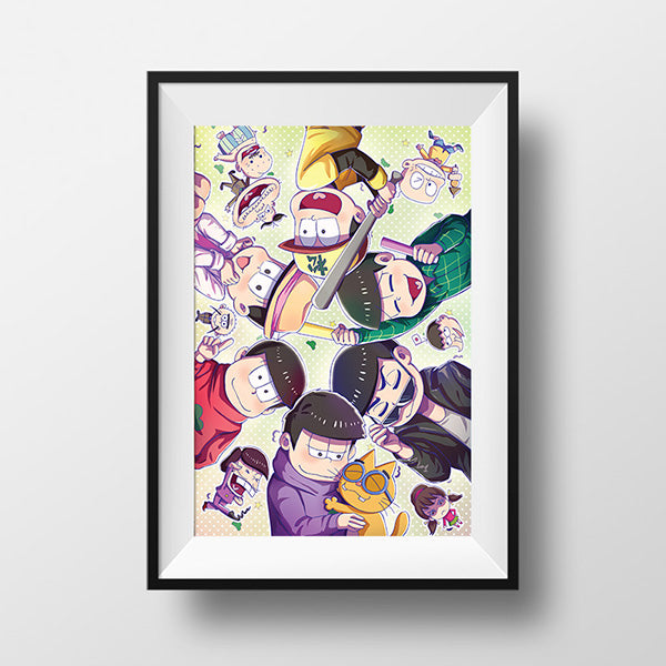 Osomatsu-san Poster Print - nayukidraws