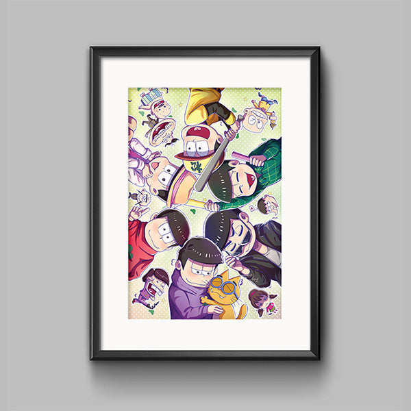 Osomatsu-san Poster Print - nayukidraws